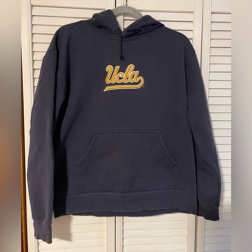 UCLA Long Sleeve Hooded Sweatshirt - Size Adult Small